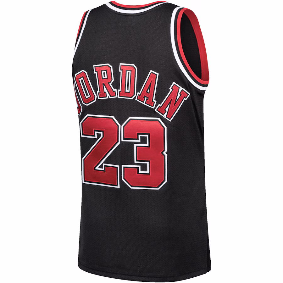 Michael Jordan Chicago Bulls Mitchell & Ness 1997/98 Hardwood Classics Jersey - Schwarz
