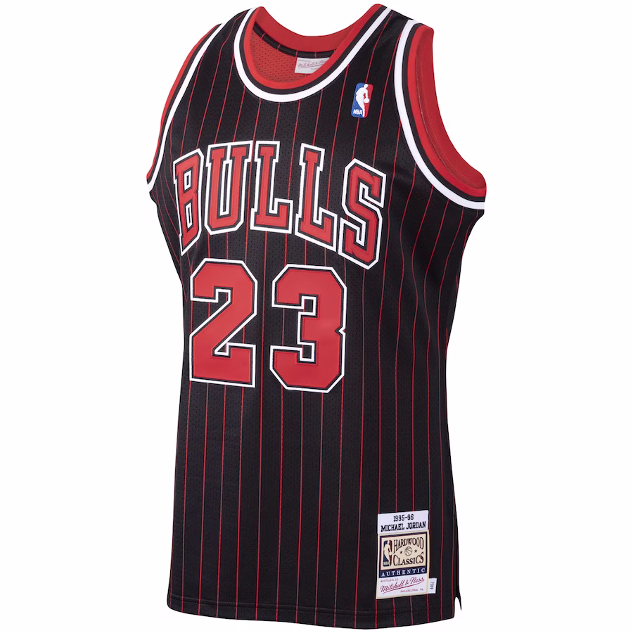 Michael Jordan Chicago Bulls Mitchell & Ness 1995/96 Hardwood Classics Jersey - Schwarz