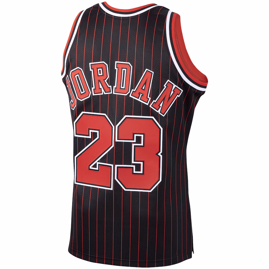 Michael Jordan Chicago Bulls Mitchell & Ness 1995/96 Hardwood Classics Jersey - Schwarz