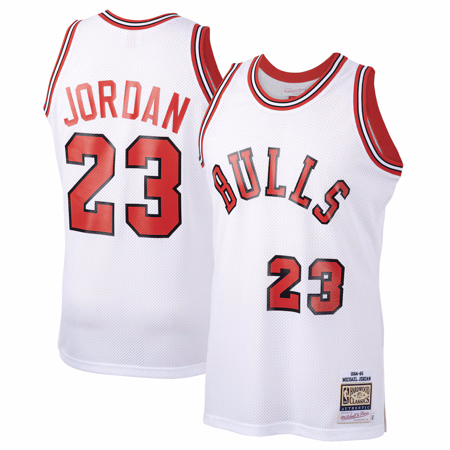 Michael Jordan Chicago Bulls Mitchell & Ness 1984/85 Klassisches Anfänger-Jersey - Weiß