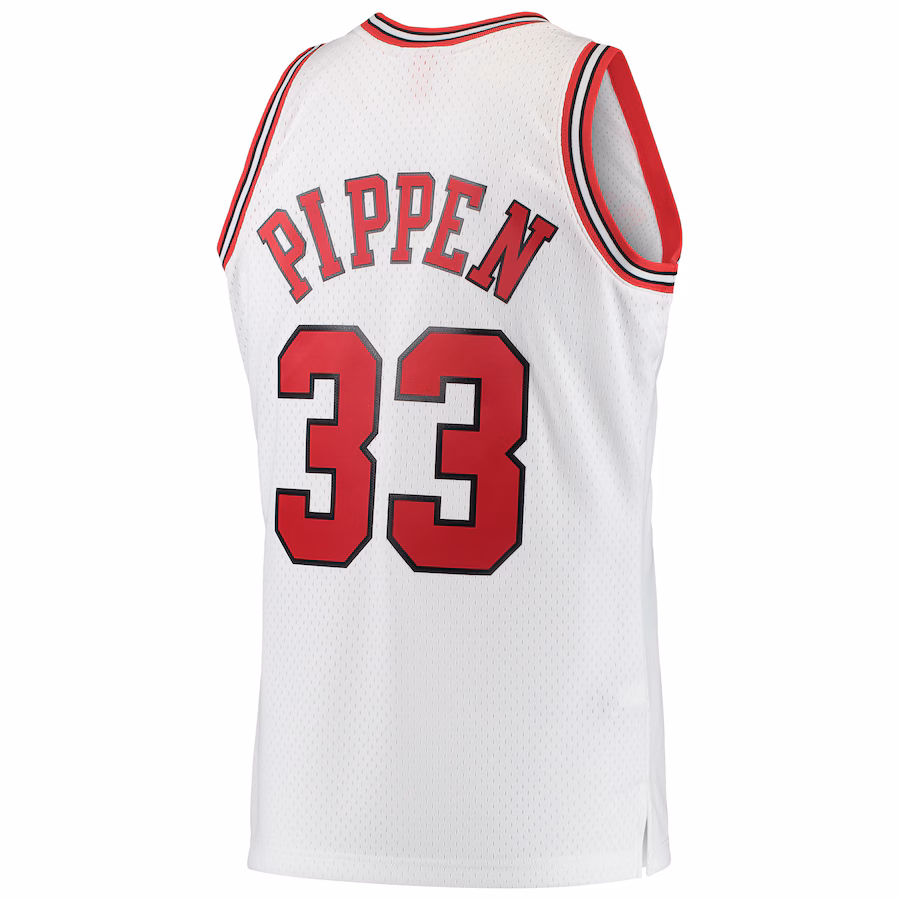 Scottie Pippen Maillot Swingman des Hardwood Classics des Chicago Bulls Mitchell & Ness - Blanc