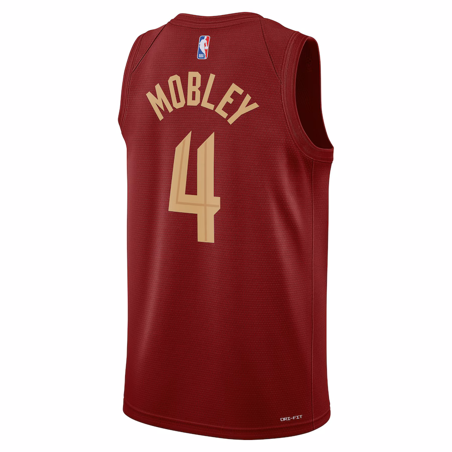 Evan Mobley Camiseta Swingman Unisex de los Cleveland Cavaliers - Edición Ícono - Borgoña