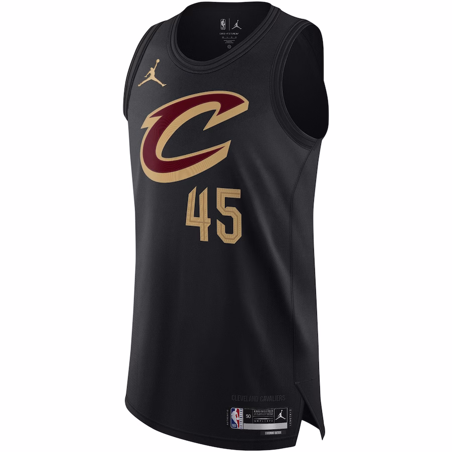 Camiseta Jordan Donovan Mitchell Cleveland Cavaliers - Statement Edition