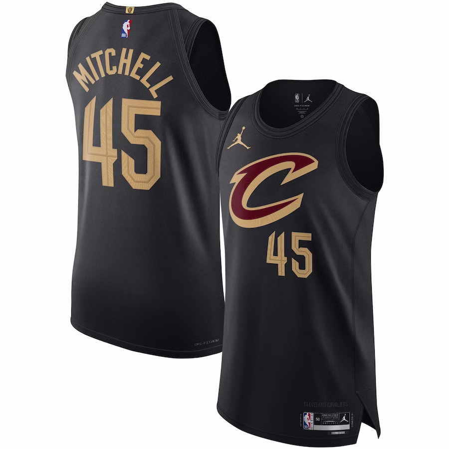 Camiseta Jordan Donovan Mitchell Cleveland Cavaliers - Statement Edition