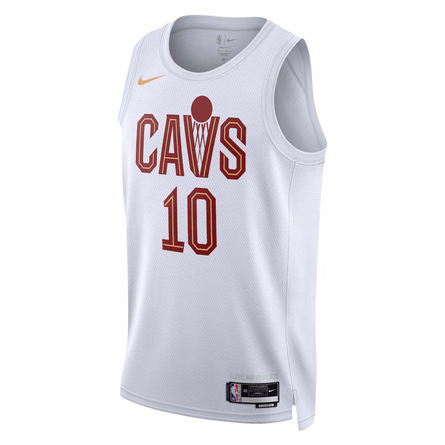 Darius Garland Camiseta Swingman Unisex de los Cleveland Cavaliers - Edición Asociación - Blanco