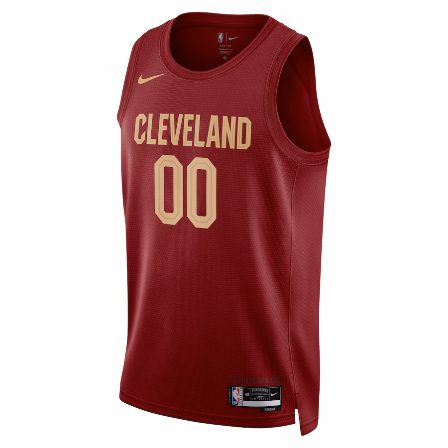 Camiseta Swingman personalizada Unisex de los Cleveland Cavaliers - Edición Ícono - Borgoña