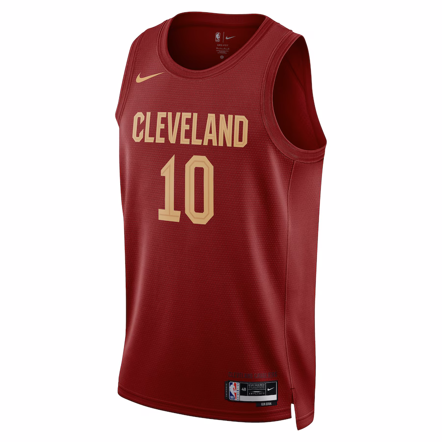 Darius Garland Camiseta Swingman Unisex de los Cleveland Cavaliers - Edición Ícono - Borgoña