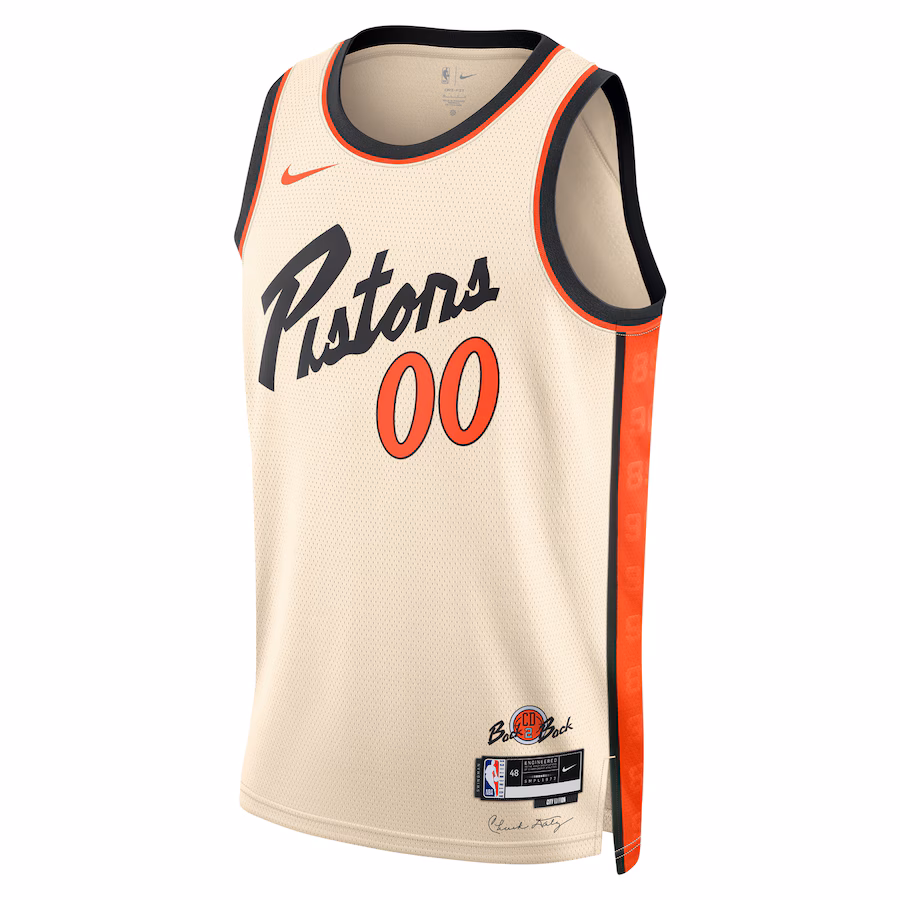 Maillot Detroit Pistons City Edition 2024/5 Blanc Swingman