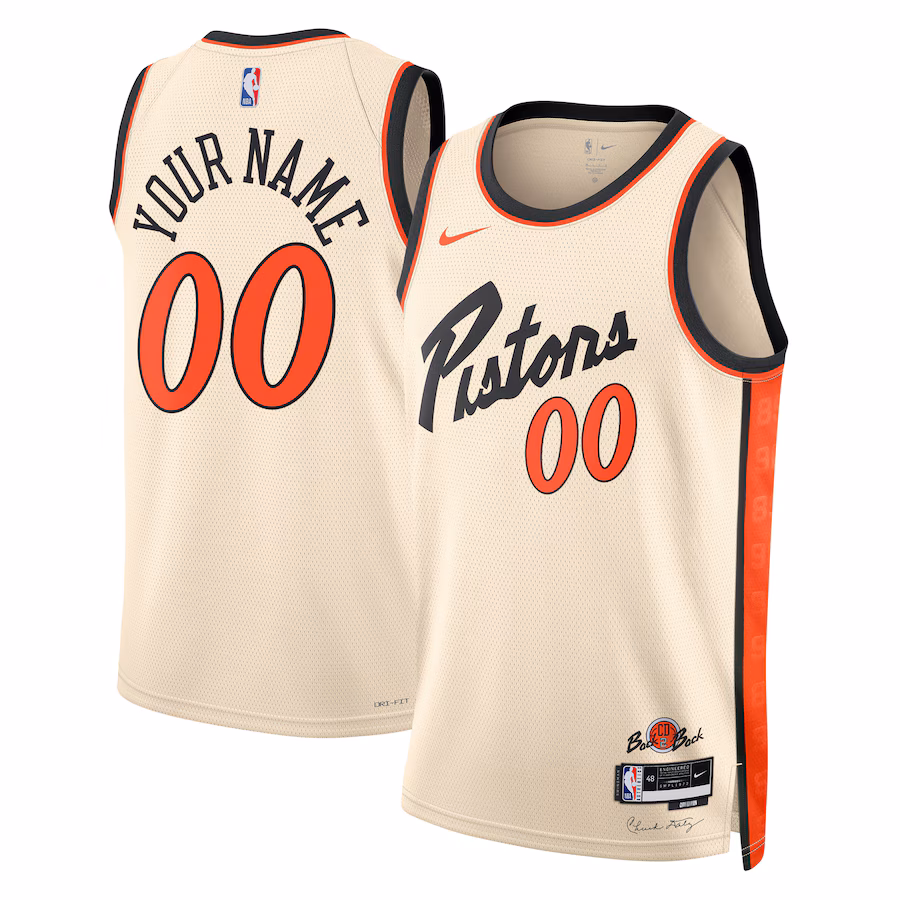 Maglia Detroit Pistons City Edition 2024/25 Bianca Swingman