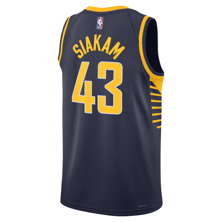 Pascal Siakam, Indiana Pacers Unisex Swingman Trikot - Icon-Edition - Marineblau