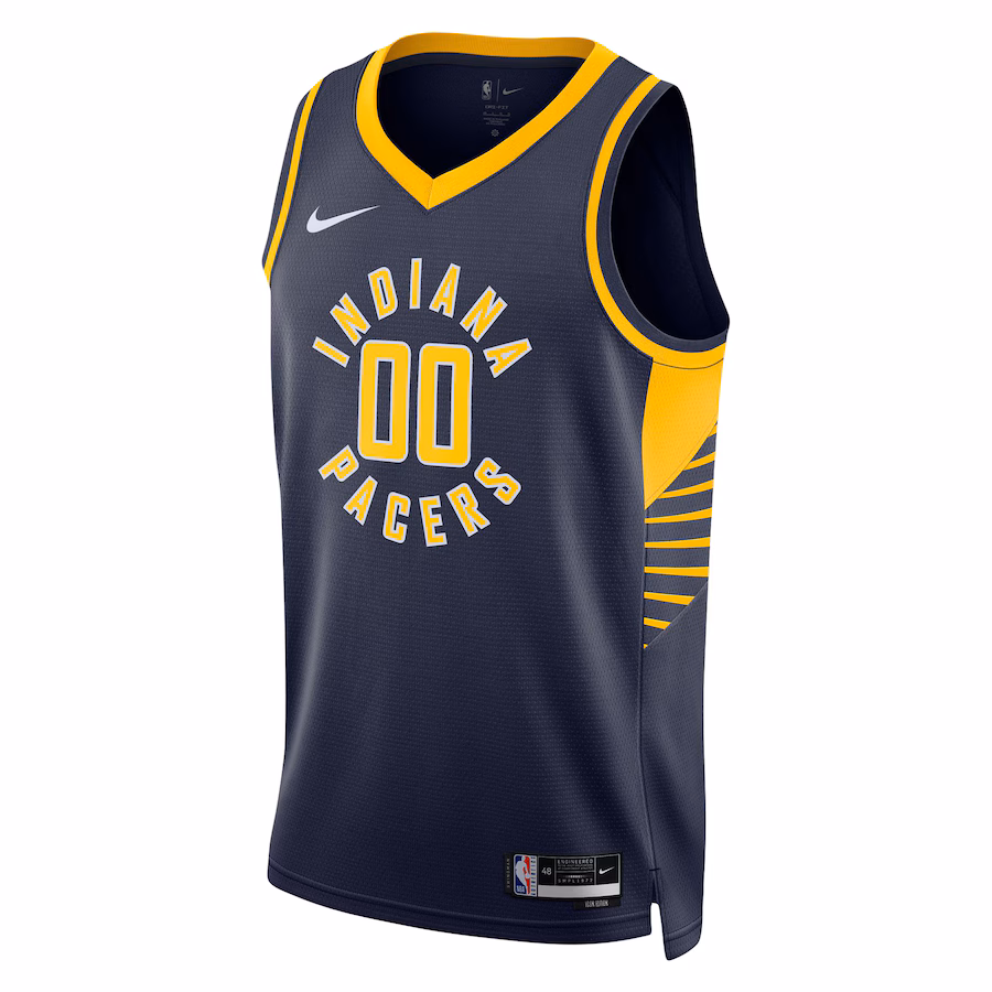 Bennedict Mathurin, Indiana Pacers Nike Unisex Swingman Trikot - Icon-Edition - Marineblau