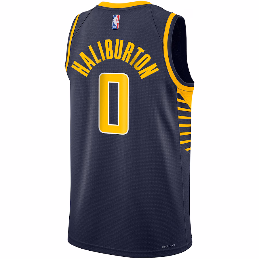 Tyrese Haliburton, Indiana Pacers Jugend Swingman Trikot - Icon-Edition - Marineblau