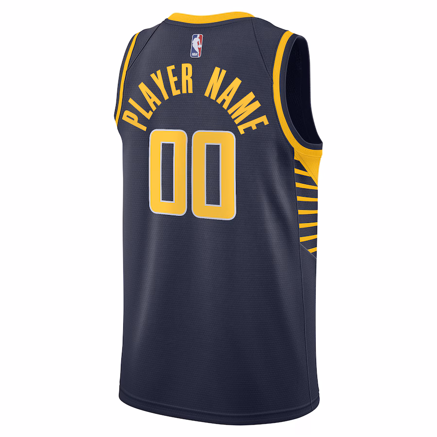 Indiana Pacers 2020/21 Swingman maßgeschneidertes Trikot - Icon-Edition - Marineblau