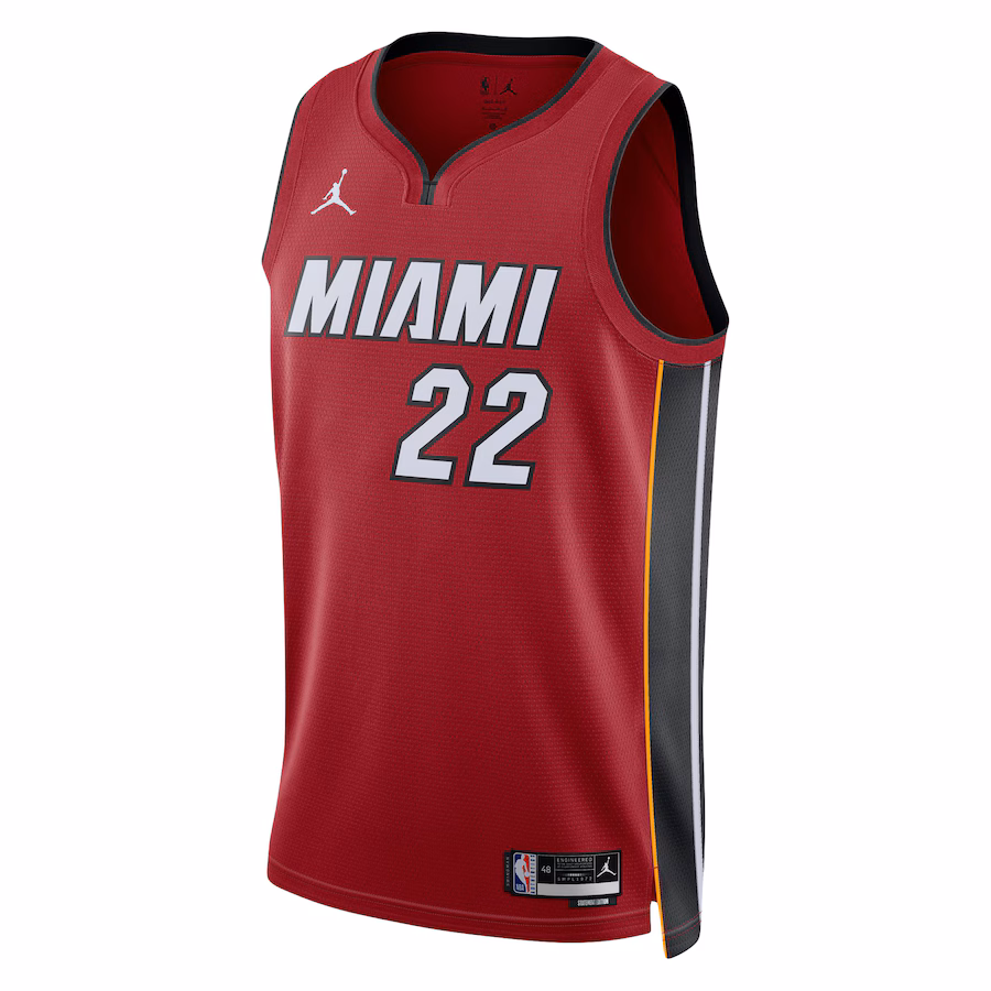 Maillot Jimmy Butler Miami Heat Jordan Brand unisexe Statement Swingman