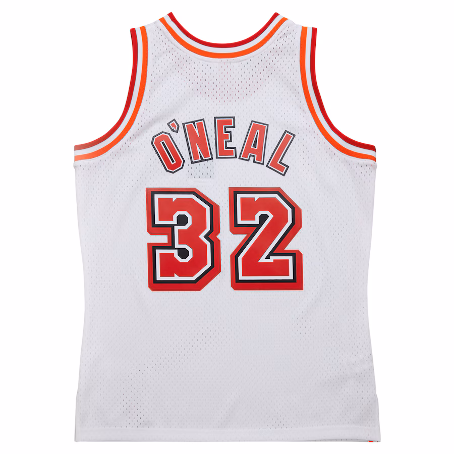 Shaquille O'Neal, Miami Heat Mitchell & Ness 2007/08 Hardwood Classics Swingman-Trikot - Weiß