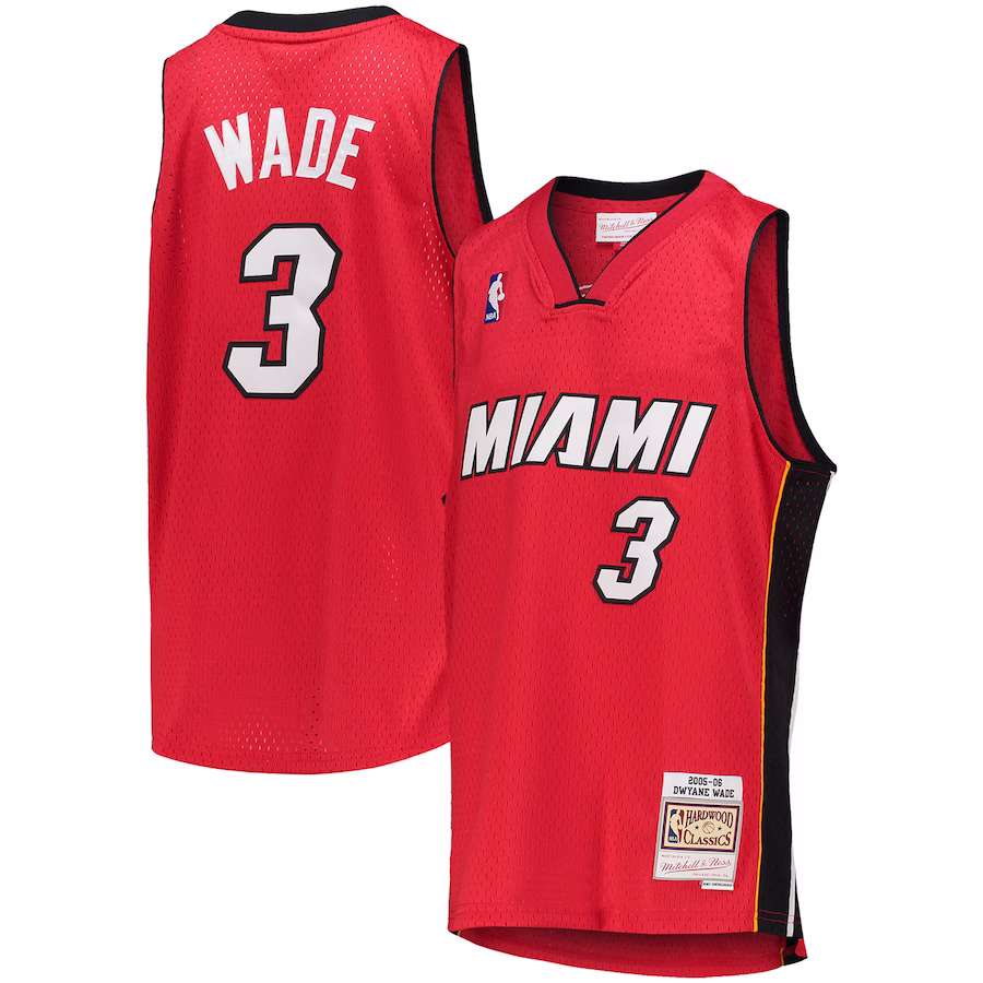 Dwyane Wade Miami Heat Mitchell & Ness Jugend 2005/06 Hardwood Classics Swingman Trikot