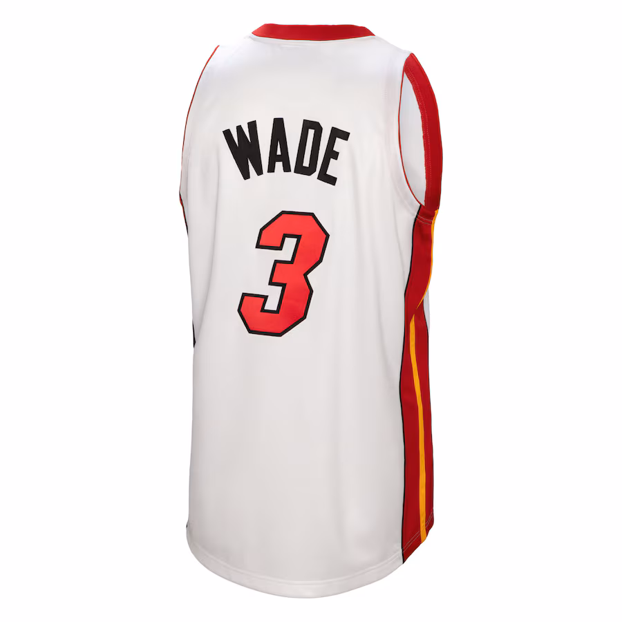 Camiseta Dwyane Wade Miami Heat 2005-06 - Mitchell & Ness Blanca