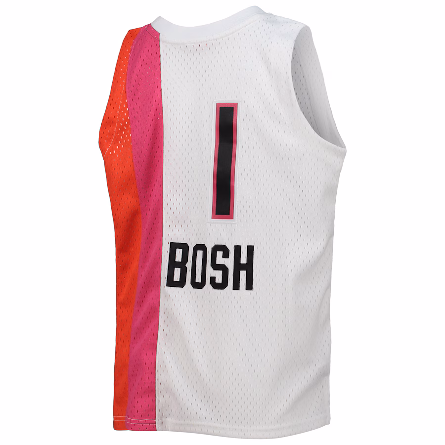 Chris Bosh Miami Heat Mitchell & Ness Jugend 2011/12 Hardwood Classics Swingman Trikot