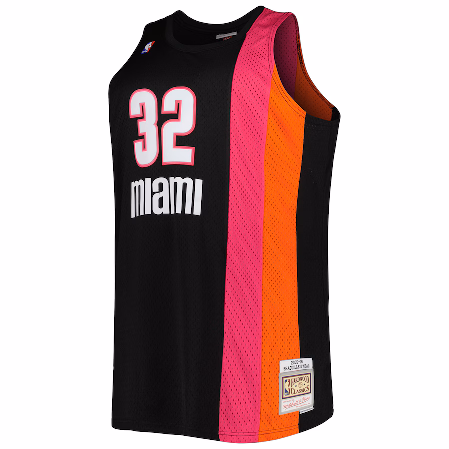 Maillot Shaquille O’Neal Miami Heat Mitchell & Ness Big & Tall Hardwood Classics 2005/06