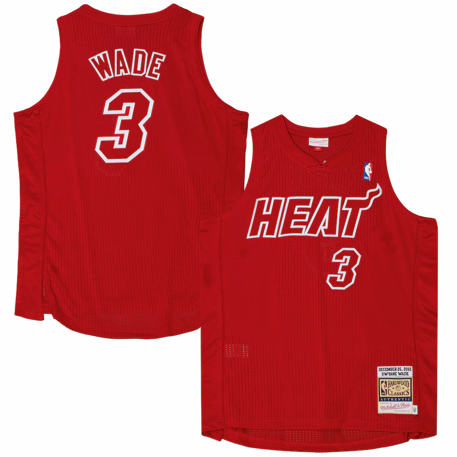 Maillot Dwyane Wade Miami Heat 11-12 - Mitchell & Ness Retro HWC