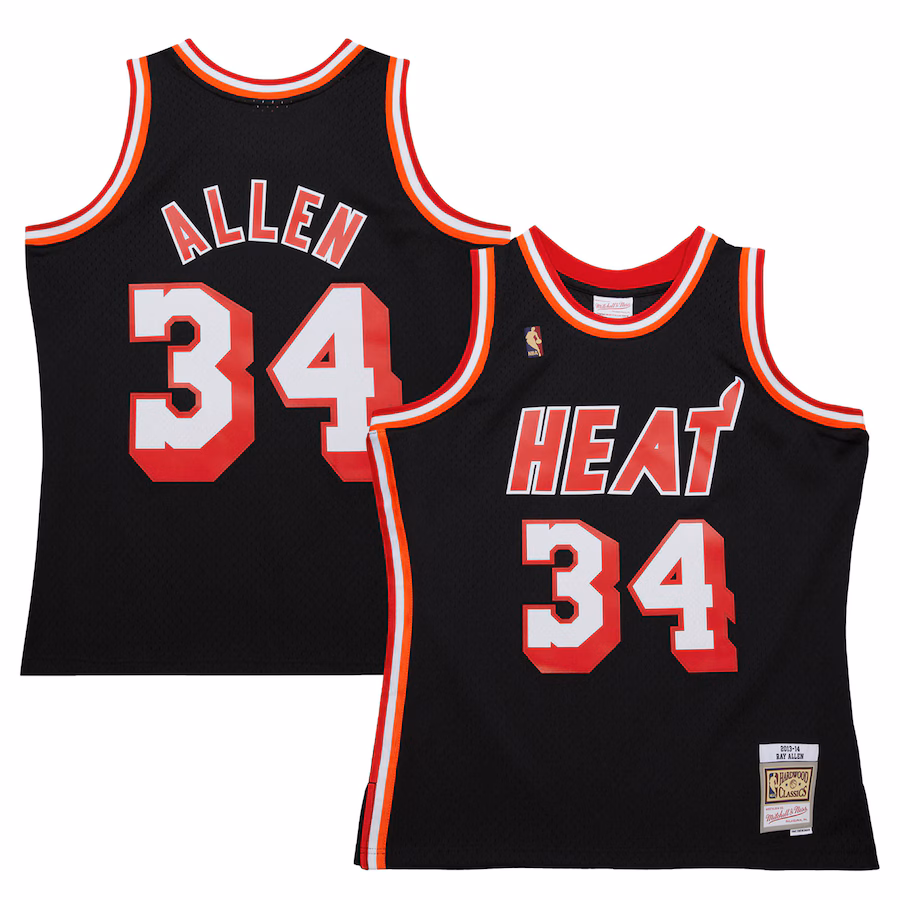 Maglia Ray Allen Miami Heat Mitchell & Ness 2013/14 Swingman Hardwood Classics