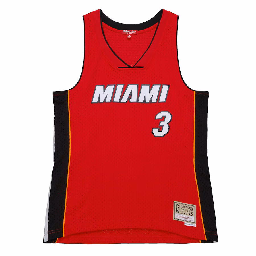 Maillot Dwyane Wade Miami Heat femme 2005/06 Hardwood Classics Swingman