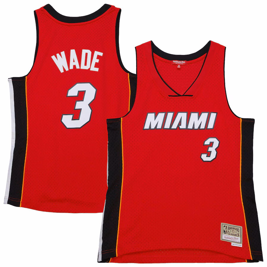 Maglia Dwyane Wade Miami Heat donna 2005/06 Hardwood Classics Swingman