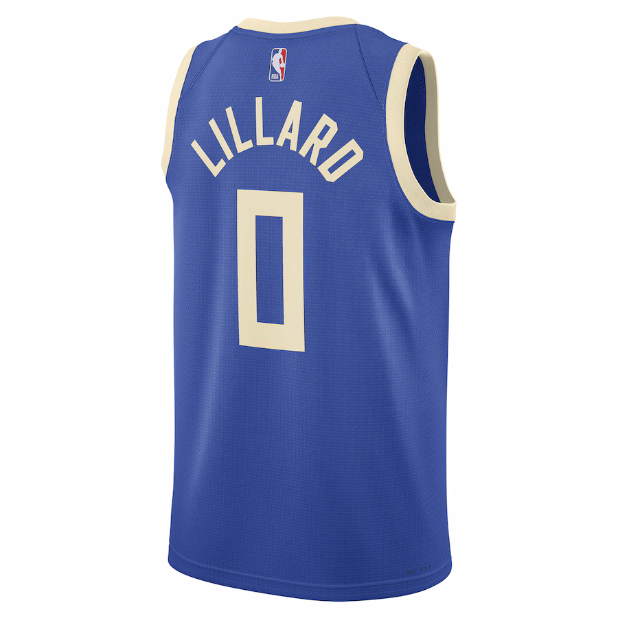 Damian Lillard Milwaukee Bucks Unisex 2024/25 City Edition Jersey