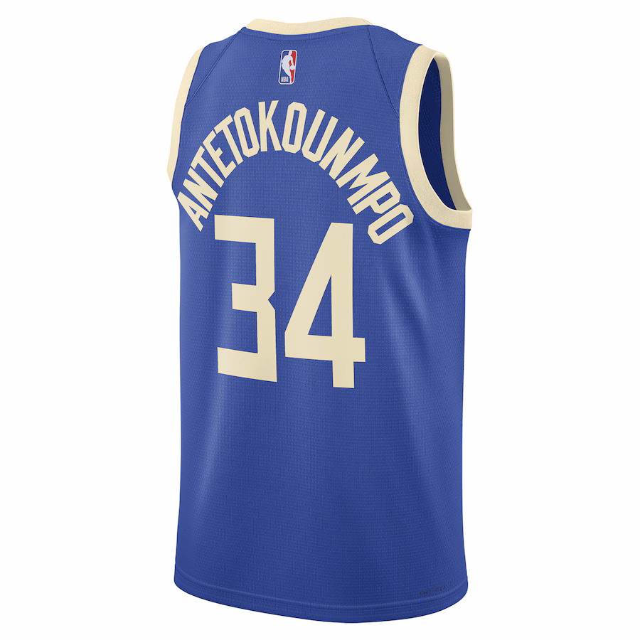 Maillot Giannis Antetokounmpo Bucks – City Edition 2024-25 Unisexe
