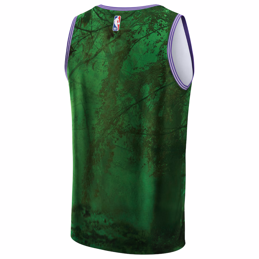 Milwaukee Bucks, NBA e KidSuper Studios Maglia della città natale unisex - Verde