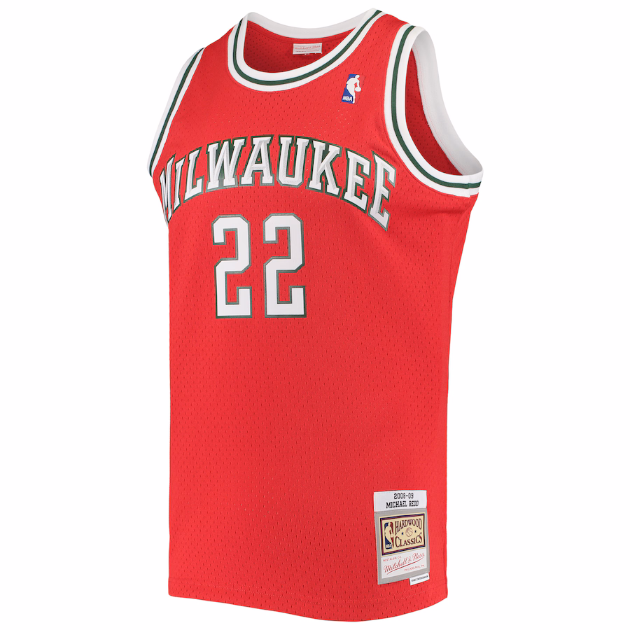 Maillot Michael Redd Bucks 08-09 - Mitchell & Ness HWC