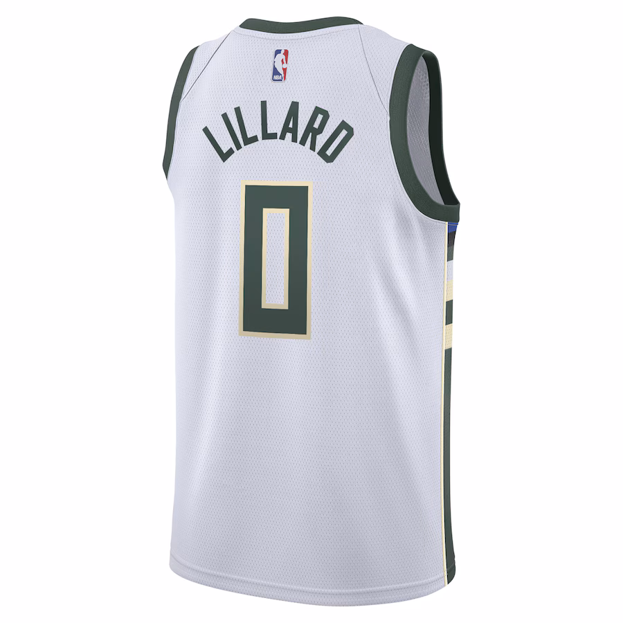 Maglia Association Swingman unisex Milwaukee Bucks Damian Lillard