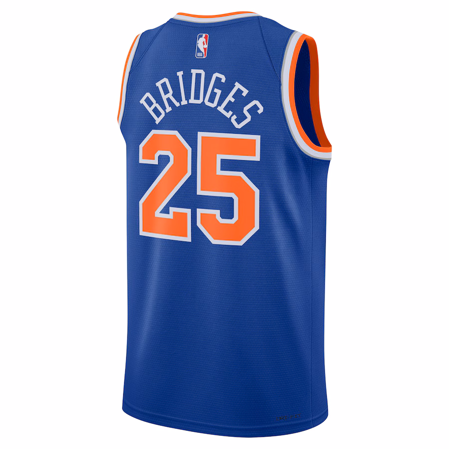 Maillot City Edition Swingman unisexe noir New York Knicks RJ Barrett 2022/23
