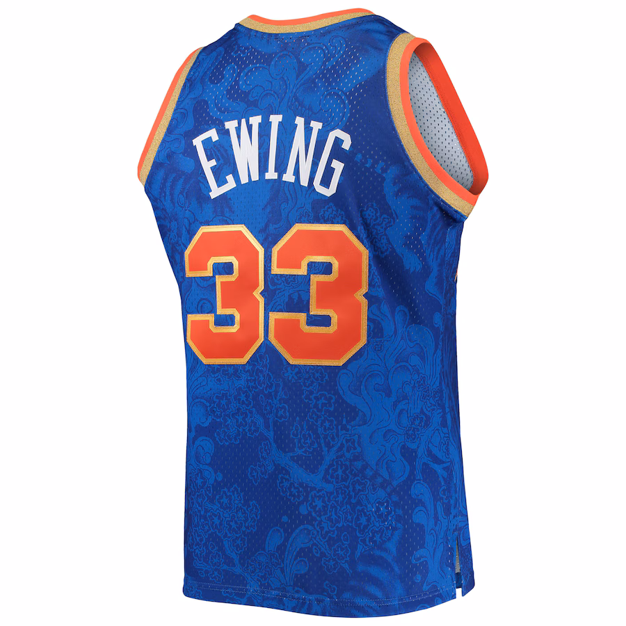 Maillot Lunar New Year Hardwood Classics Mitchell & Ness New York Knicks Patrick Ewing 1991/92