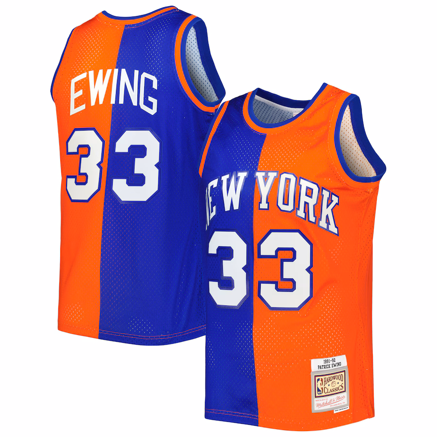 Canotta Patrick Ewing New York Knicks 1991-92 - Mitchell & Ness HWC