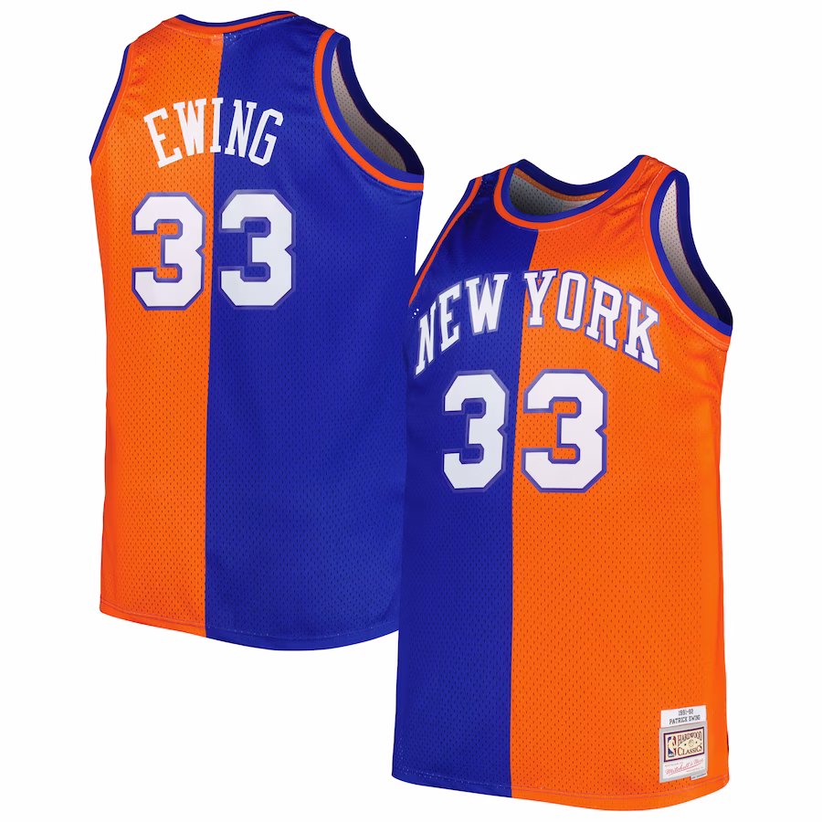 Patrick Ewing Knicks Mitchell & Ness Big & Tall 1991-92 HWC Swingman Jersey