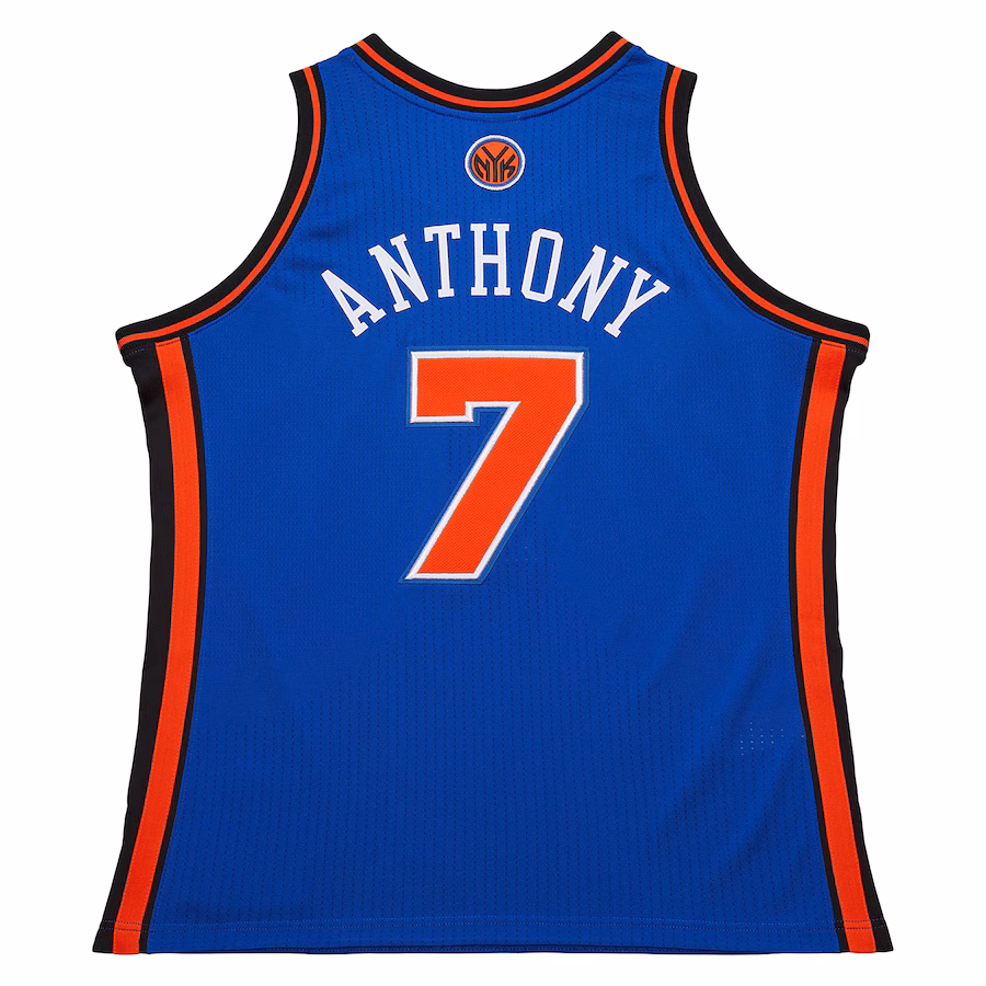 Maillot Hardwood Classics Mitchell & Ness New York Knicks Carmelo Anthony 2010/11