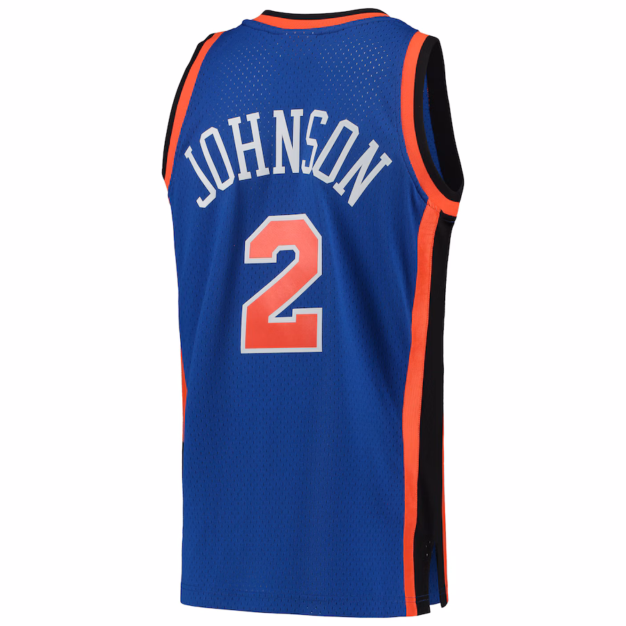 Maillot Larry Johnson New York Knicks 98-99 - Mitchell & Ness HWC