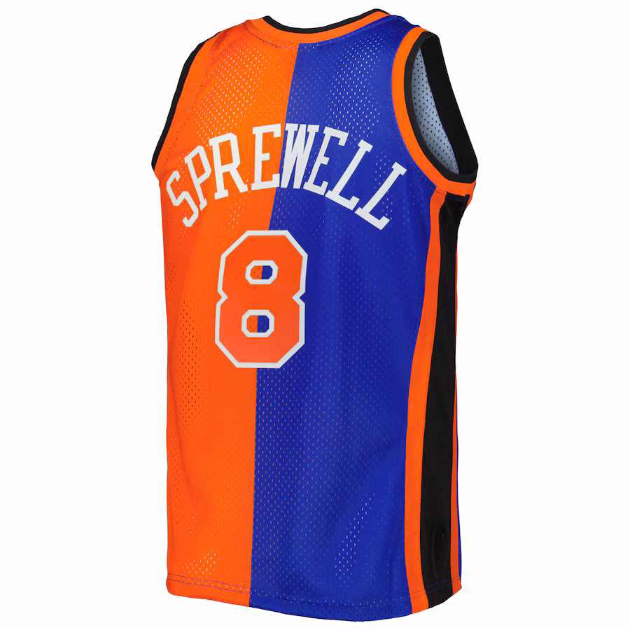 Maillot Mitchell & Ness Latrell Sprewell New York Knicks 1998/99 Hardwood Classics
