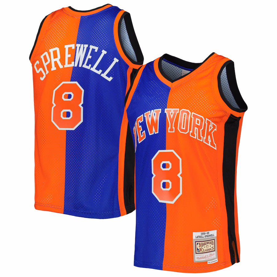 Maglia Mitchell & Ness Latrell Sprewell New York Knicks 1998/99 Hardwood Classics