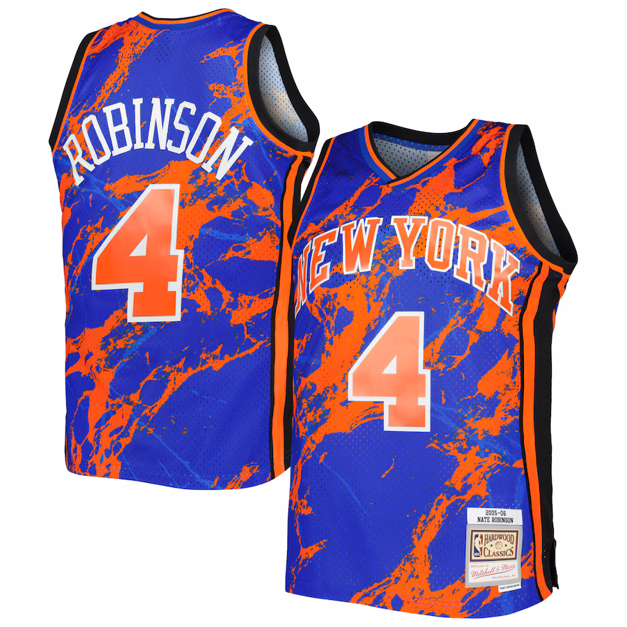 Maglia Swingman marmo Hardwood Classics Mitchell & Ness New York Knicks Nate Robinson 2005/06