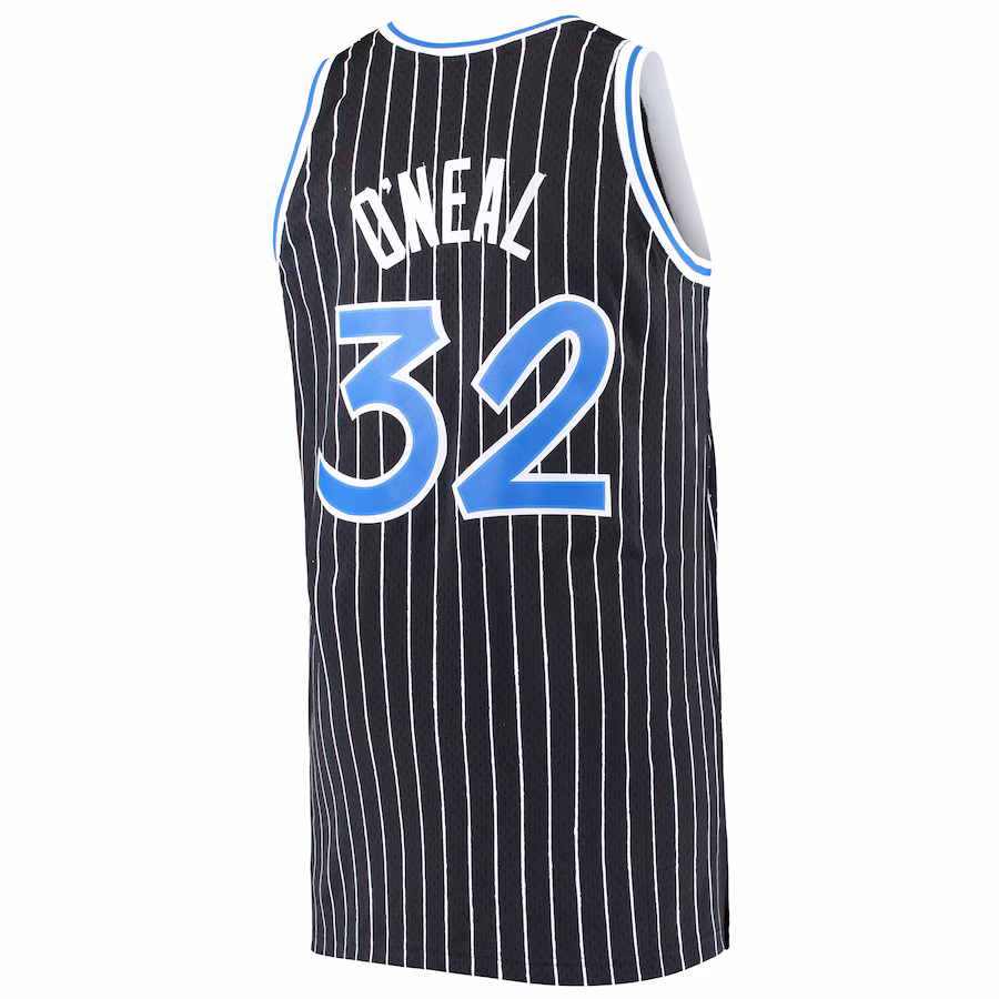 Shaquille O'Neal, Maillot des Hardwood Classics Big & Tall de Mitchell & Ness pour Orlando Magic - Noir