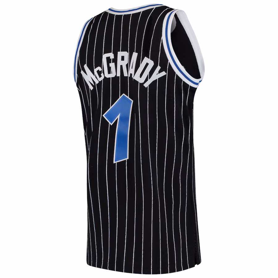 Tracy McGrady, Orlando Magic Mitchell & Ness Hardwood Classics Swingman-Trikot - Schwarz