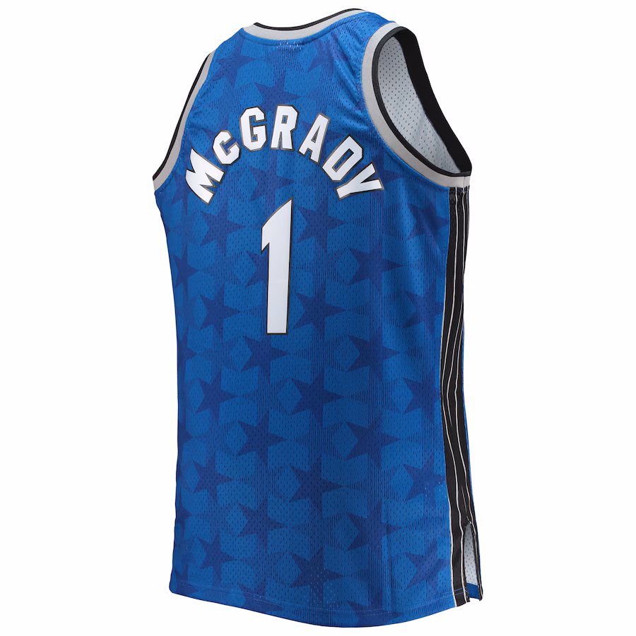 Tracy McGrady, Orlando Magic Mitchell & Ness Big & Tall 2000/01 Hardwood Classics Swingman-Trikot - Blau