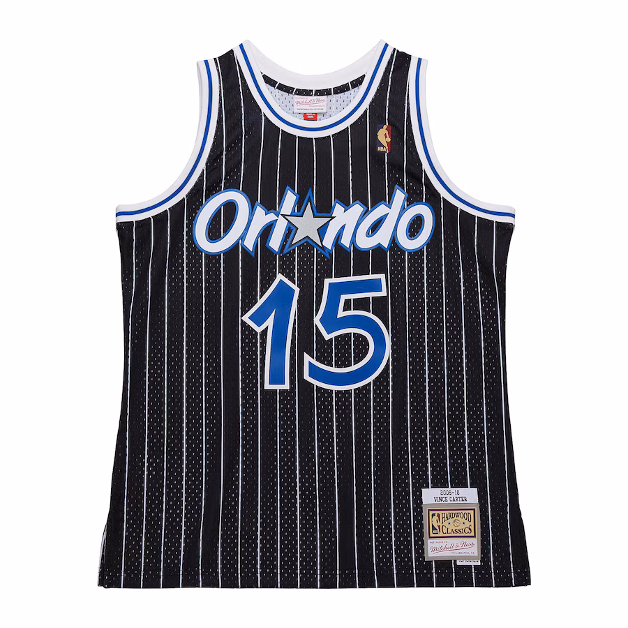 Vince Carter, Orlando Magic Mitchell & Ness 2009/10 Klassische Edition Swingman-Trikot - Schwarz