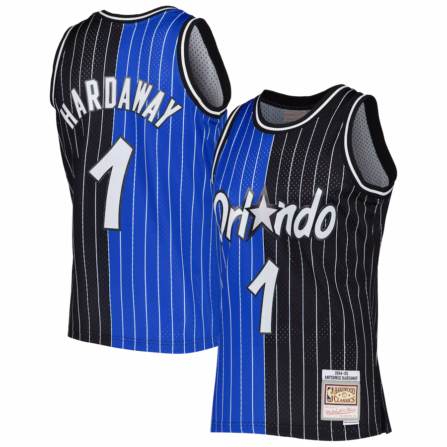 Penny Hardaway Orlando Magic Mitchell & Ness Hardwood Classics 1994/95 Split Swingman Trikot