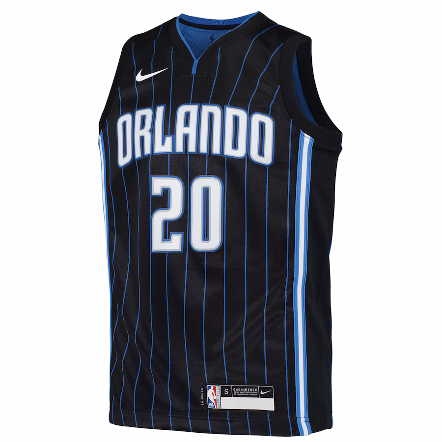 Markelle Fultz, Orlando Magic Jugend Swingman-Trikot - Icon-Edition - Schwarz