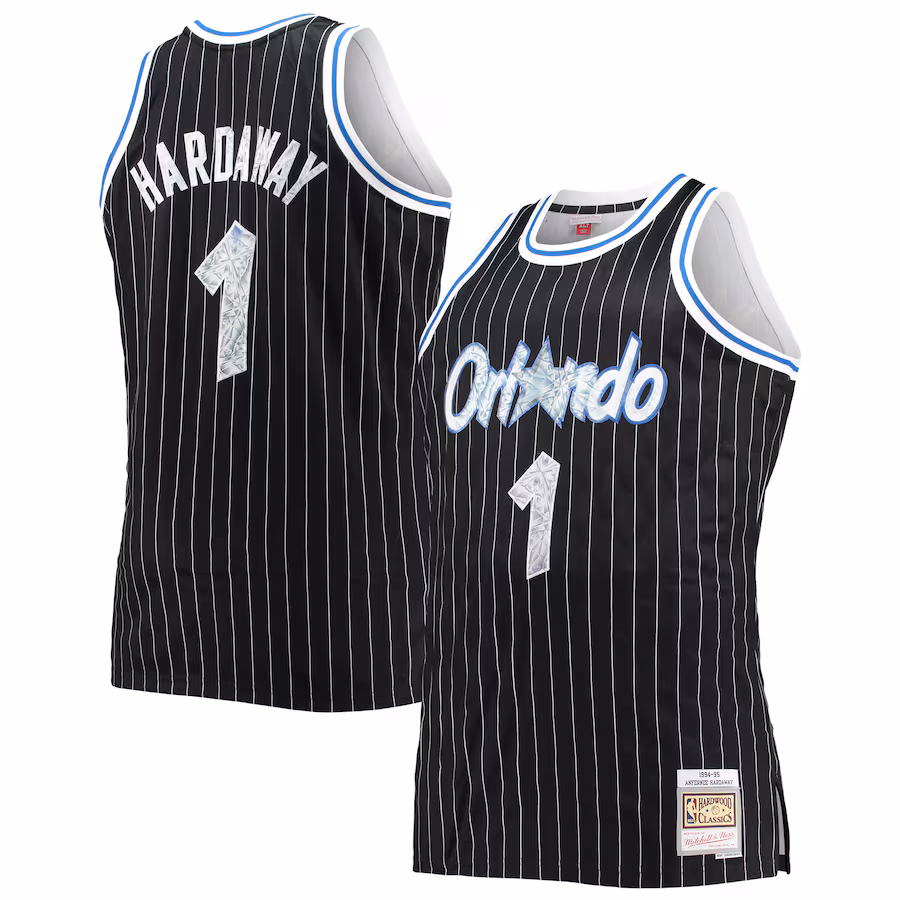 Penny Hardaway Orlando Magic Mitchell & Ness Big & Tall 1994/95 NBA 75. Jubiläum Diamond Trikot