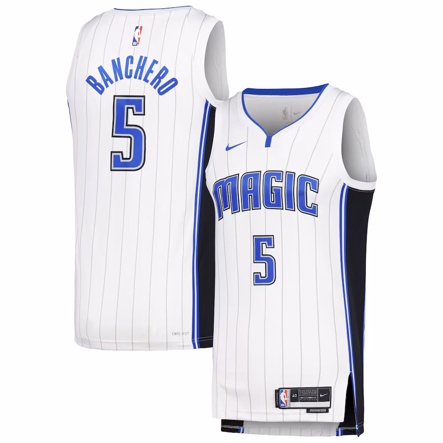 Paolo Banchero, Orlando Magic Unisex Swingman-Trikot - Association-Edition - Weiß