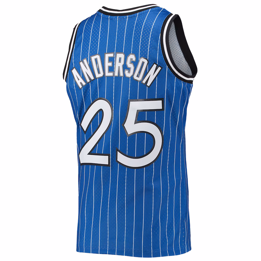 Nick Anderson, Camiseta Swingman de la Edición Clásica 1994/95 de Mitchell & Ness para Orlando Magic - Azul